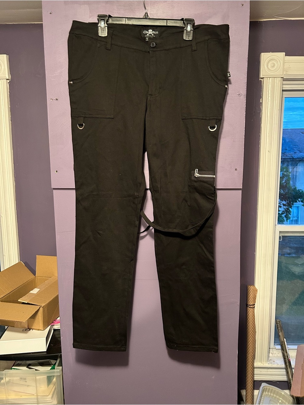 Royal Bones Tripp black cargo pants 18